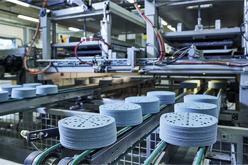 Slibepapir i løbende meter