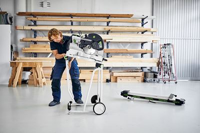 Håndværker med MFT