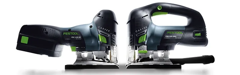 Festool-stiksavene PSC og PSB