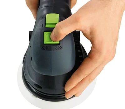 Ved kraftigere afslibning kan der grovslibes først og derefter finslibes