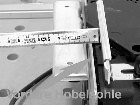 Indstilling af falsdybde