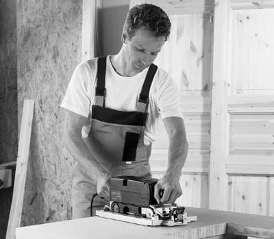 Slibning af træflader