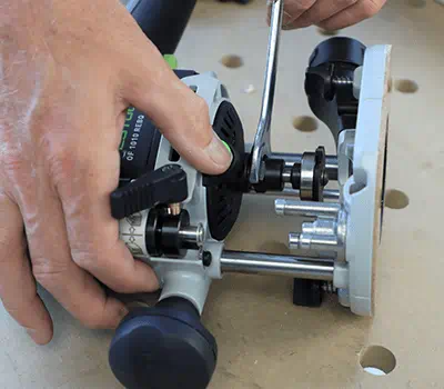 Klargøring af overfræser