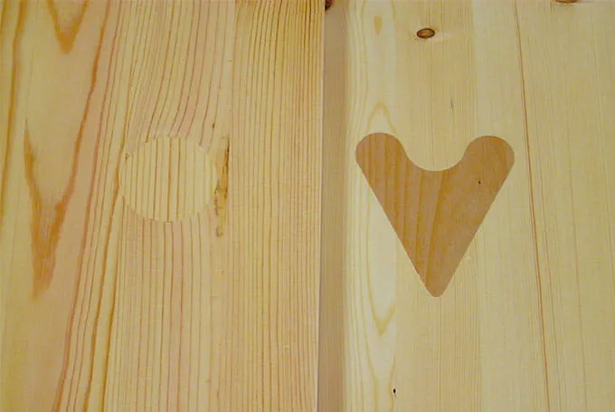 Udbedring af træhuller