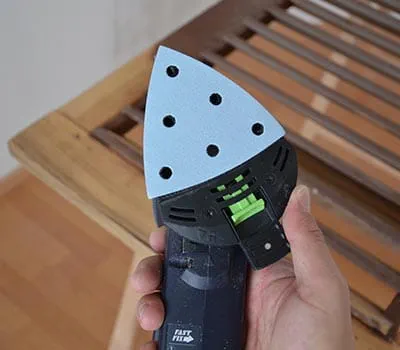 Lamellerne bearbejdes.