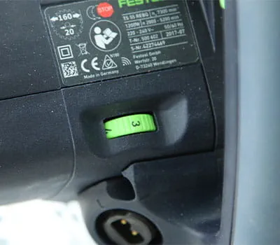  Indstilling af omdrejningstaltrin