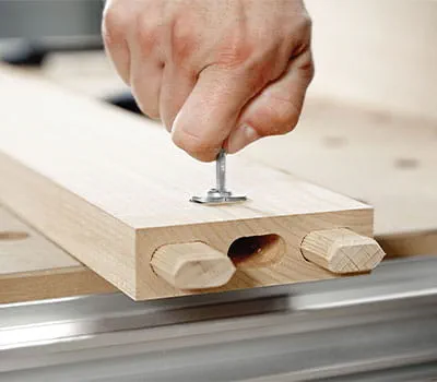 Indtrykning af tværanker