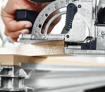 Fræsehøjden vælges efter arbejdsemnet