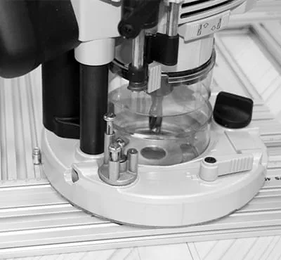 Indstilling af fræsedybden