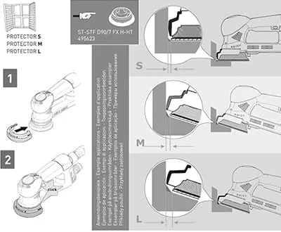 Fastgørelse af Protector