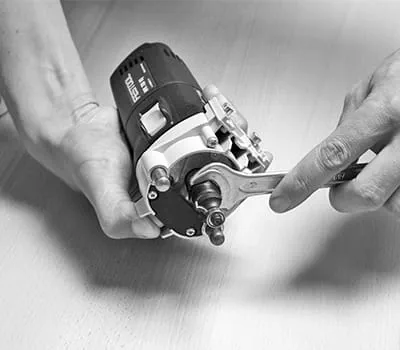 Kontrol af føringsleje