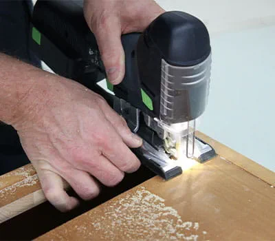 Udskæring med stiksav