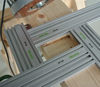 Udfræsning af materiale