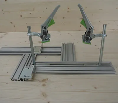 Montering af vinkelanslag