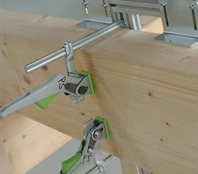 Placering af skabelon