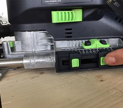 Indstilling af fræser