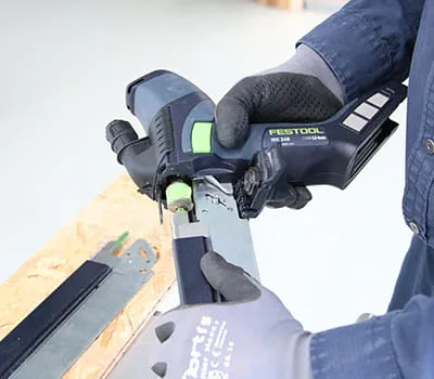 Udskiftning af skæregarniture