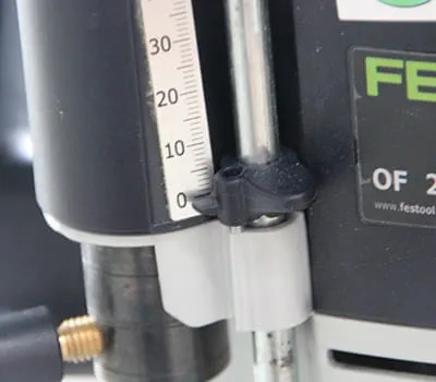 indstilling af trinanslagets markør på nul