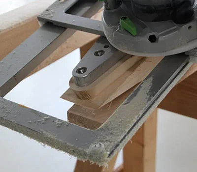 fræsning af svalehale