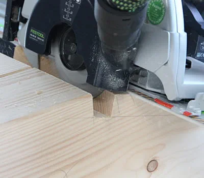 udfræsning af samlingen