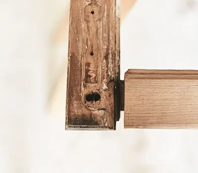 Tilstandskontrol på det bearbejdede sted