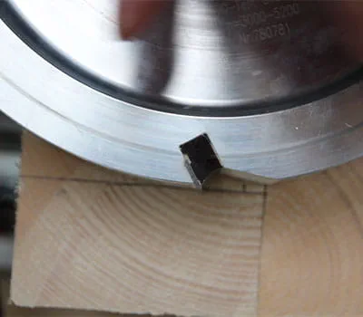 Indstilling af fræsedybde