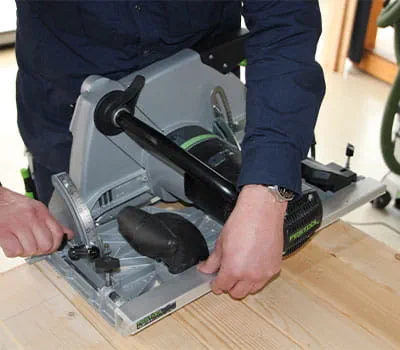 Forberedelse af rundsaven