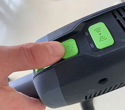 Tilkobling af LED-lys om nødvendigt