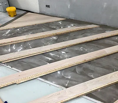 Forberedelse af limflader