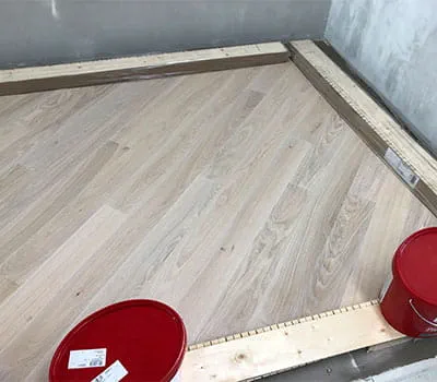 Belastning af hele fladen