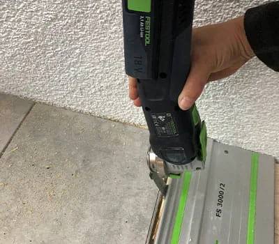 Efterskæring af kanter