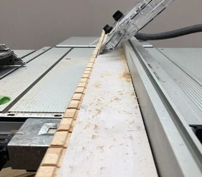 Tilskæring af modstykke