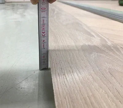 Stødtrinnets højde