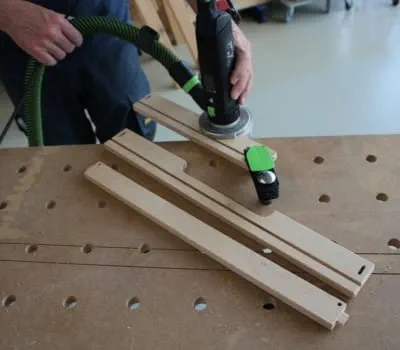 Fasning af skuffedele