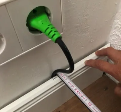 Markering af det område, der skal udskæres