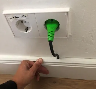 Anbringelse af listen