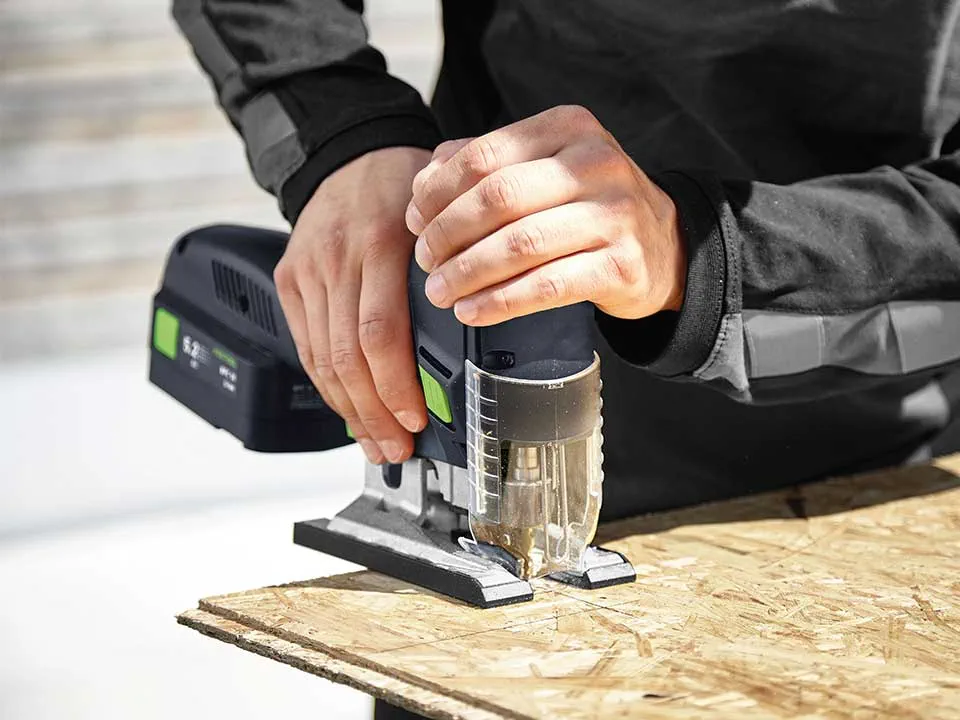 Akku stiksav fra Festool giver dig fuld mobilitet