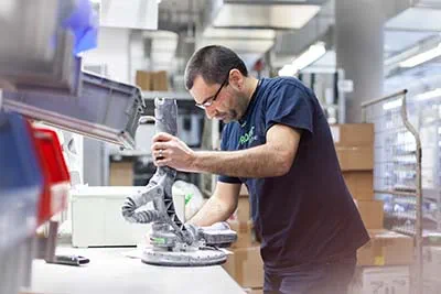 Planex easy i Festool serviceværkstedet