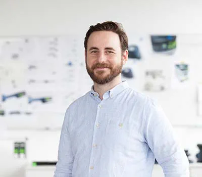 Produktdesigner Timo Kuhls hos Festool