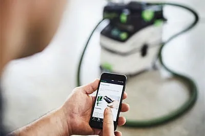 Fjernaktivering mellem værktøj og Work app.