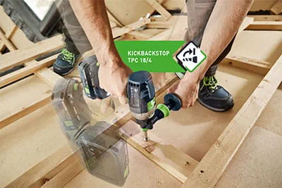 SawStop-teknologien i Festool bordrundsaven TKS 80