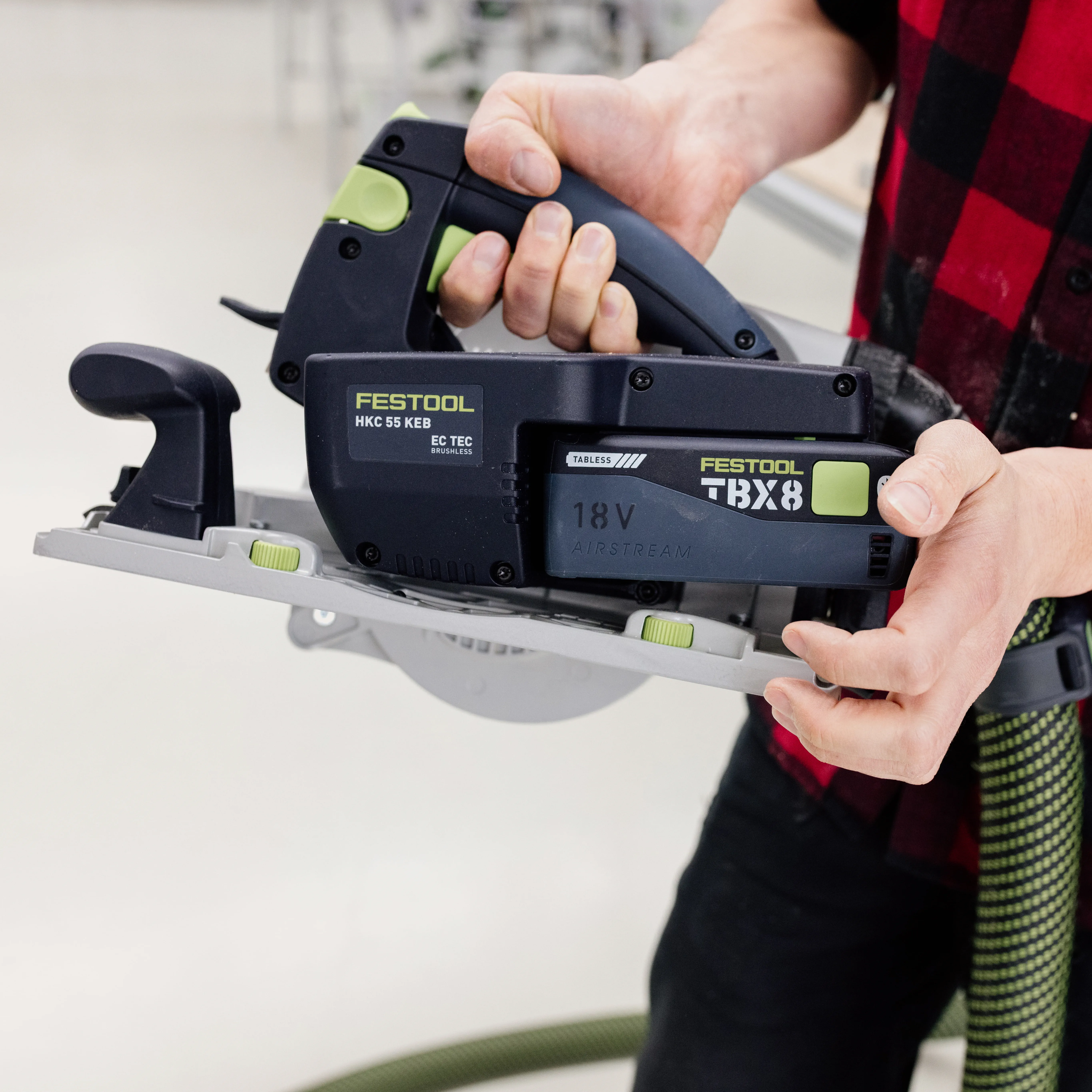 De nye tabløse batterier fra Festool