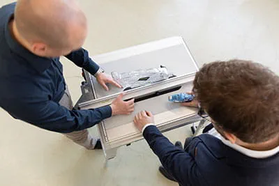SawStop-teknologien i Festool bordrundsaven TKS 80