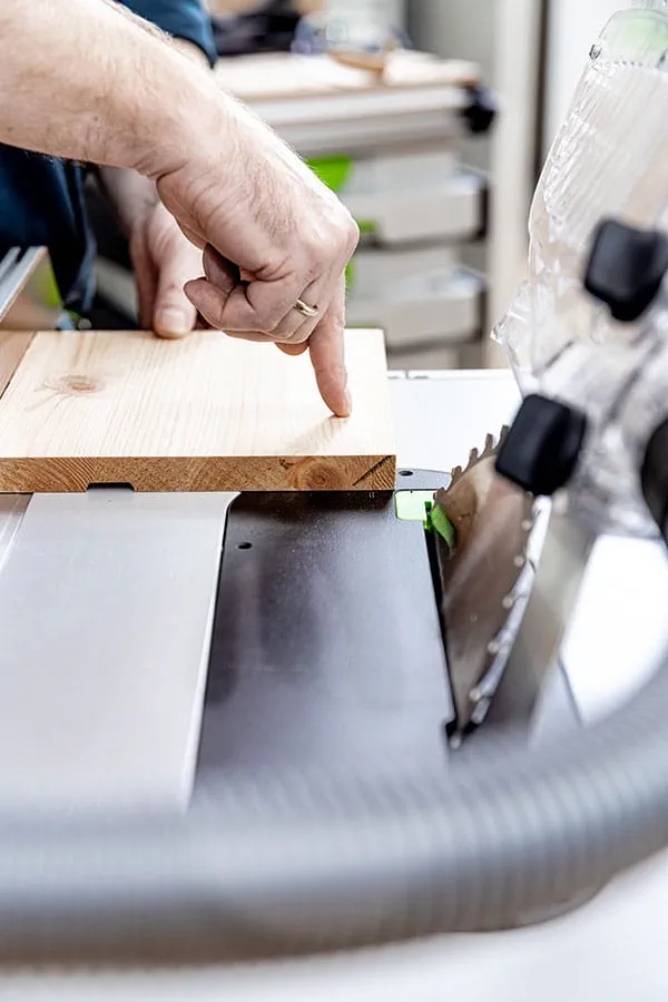 Festool bordrundsaven TKS 80 med SawStop-teknologi