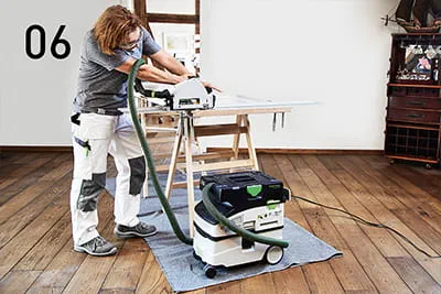 Skær til med Festool TSC 55