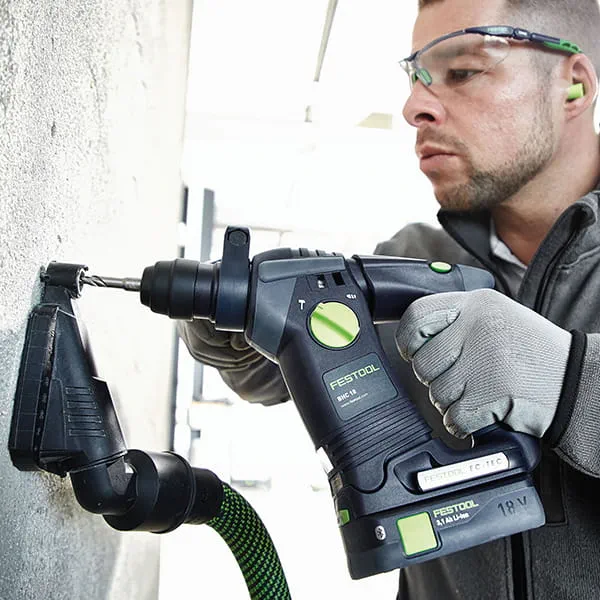 Festool borehammeren BHC 18 med boremundstykke D 27-BSD