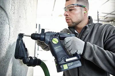 Festool borehammeren BHC 18 med boremundstykke D 27-BSD