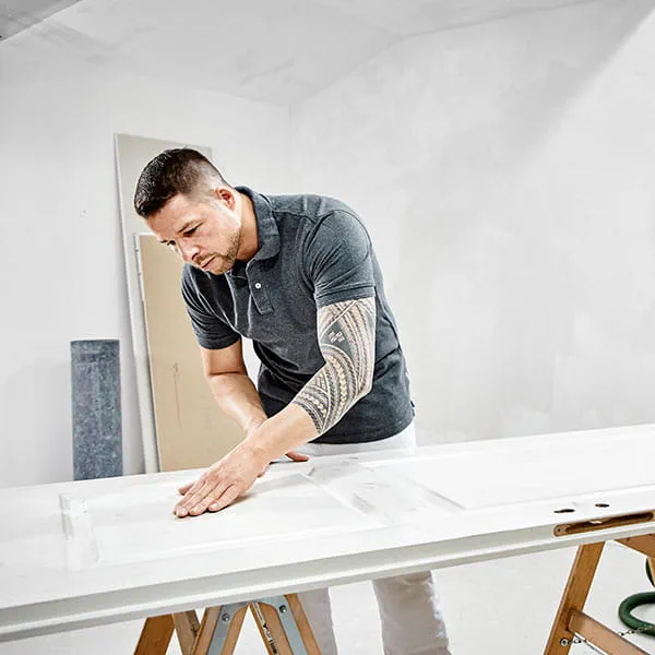 Slibning med Festool excentersliberen ETS EC 125 eller 150