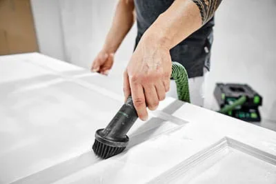 Udsugning med Festool støvsugeren CT MIDI