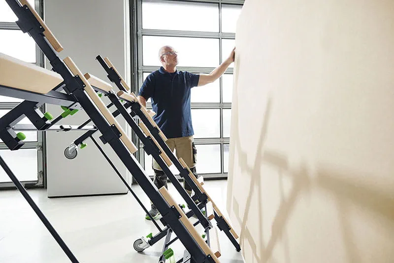 Det mobile arbejdsbord STM 1800 fra Festool